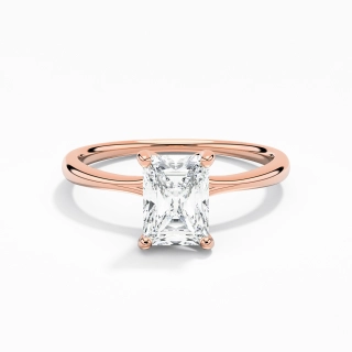 Classic Radiant Cut Engagement Ring