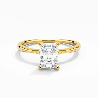 Classic Radiant Cut Engagement Ring