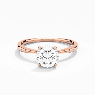 Classic Round Cut Engagement Ring