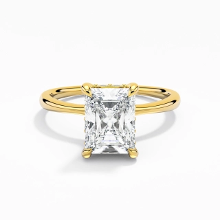 Classic Radiant 2.00ct Moissanite Engagement Ring