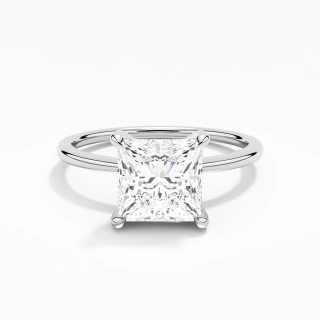 Classique Princesse 2.00ct Zircon cubique Bague de fiançailles