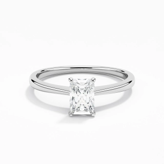 925 Sterling Silver Cubic Zirconia Engagement Ring