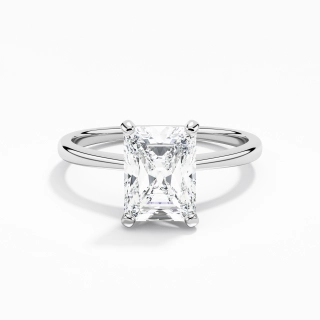 925 Sterling Silver Cubic Zirconia Engagement Ring