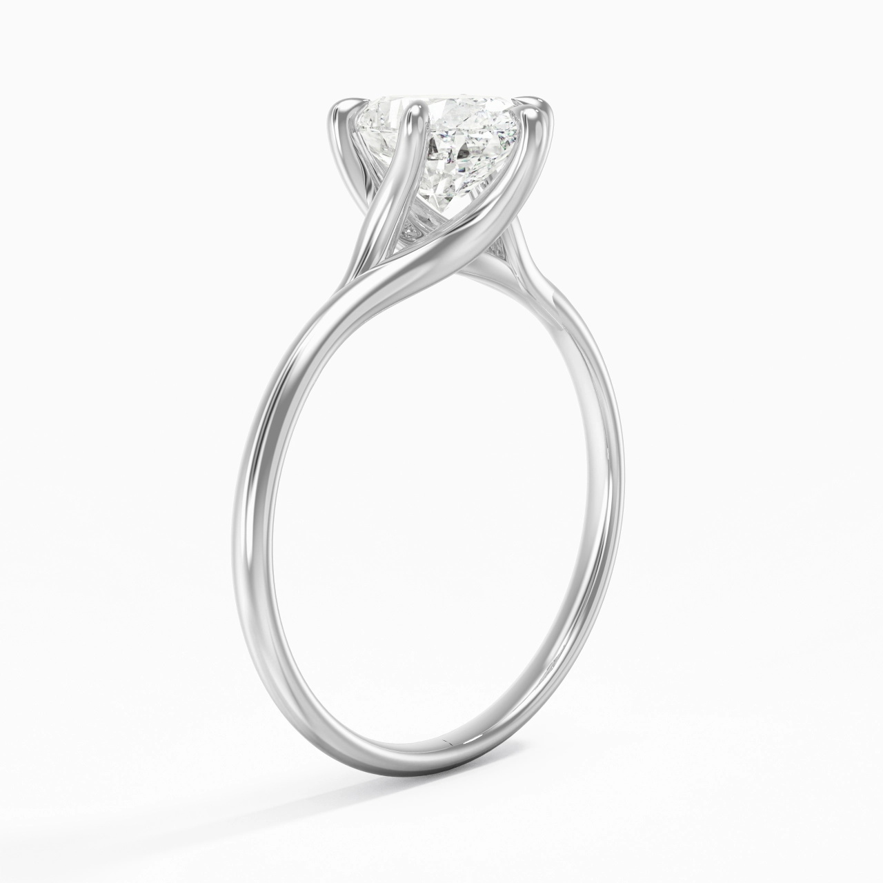 Classic Oval Cut Engagement Ring