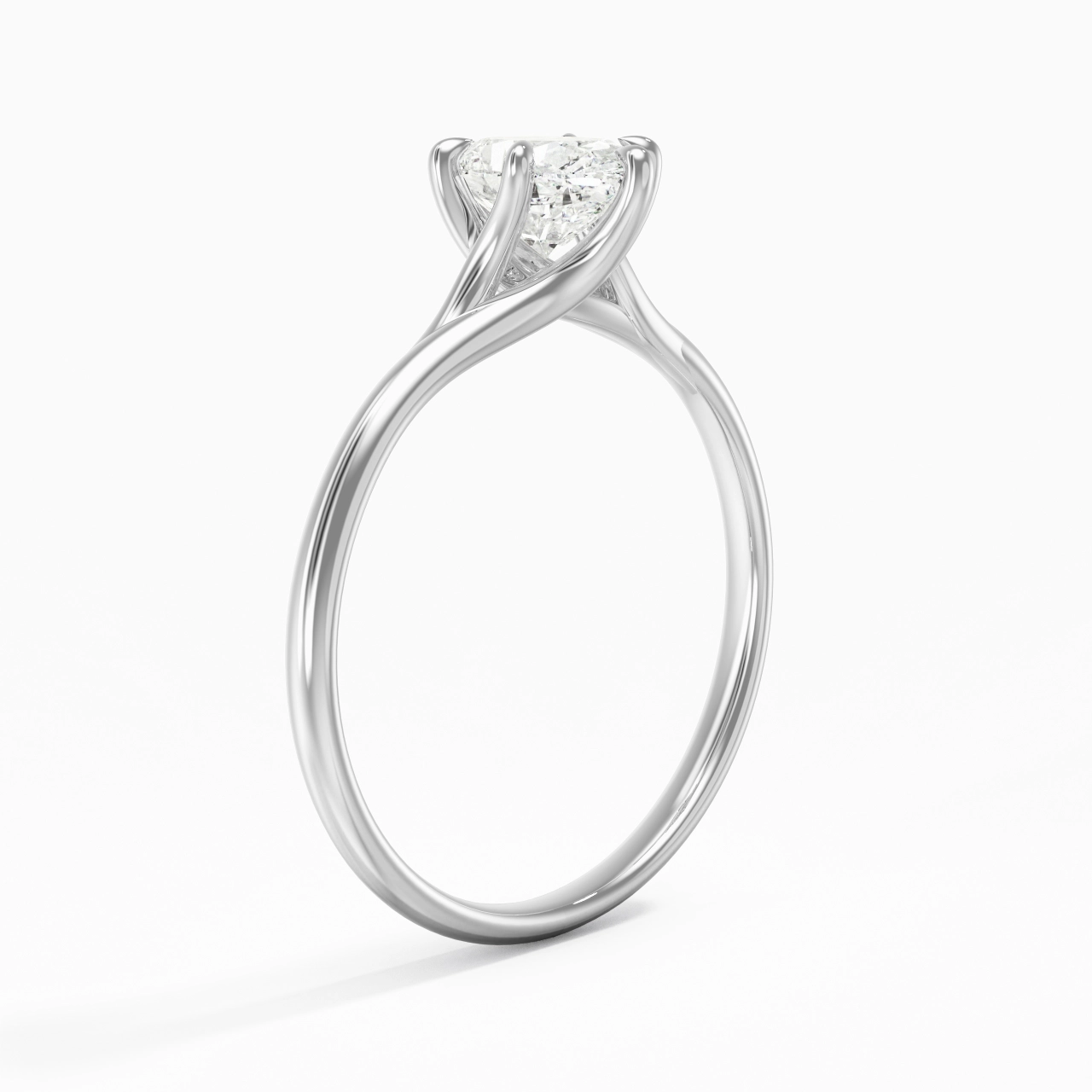 Classic Oval Cut Engagement Ring