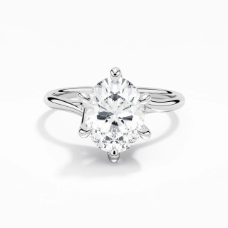 Classic Oval Cut Engagement Ring