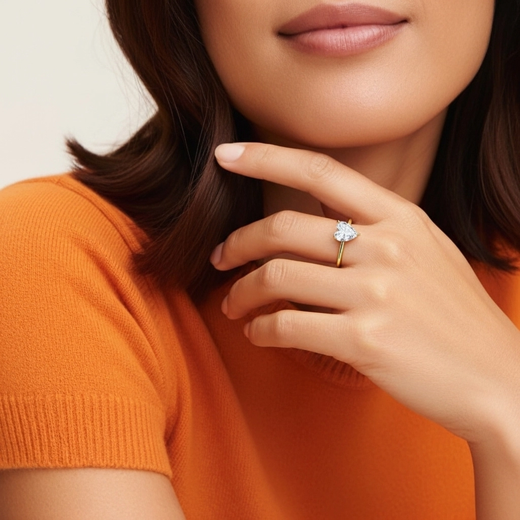 2.00ct Cubic Zirconia Engagement Ring 925 Sterling Silver