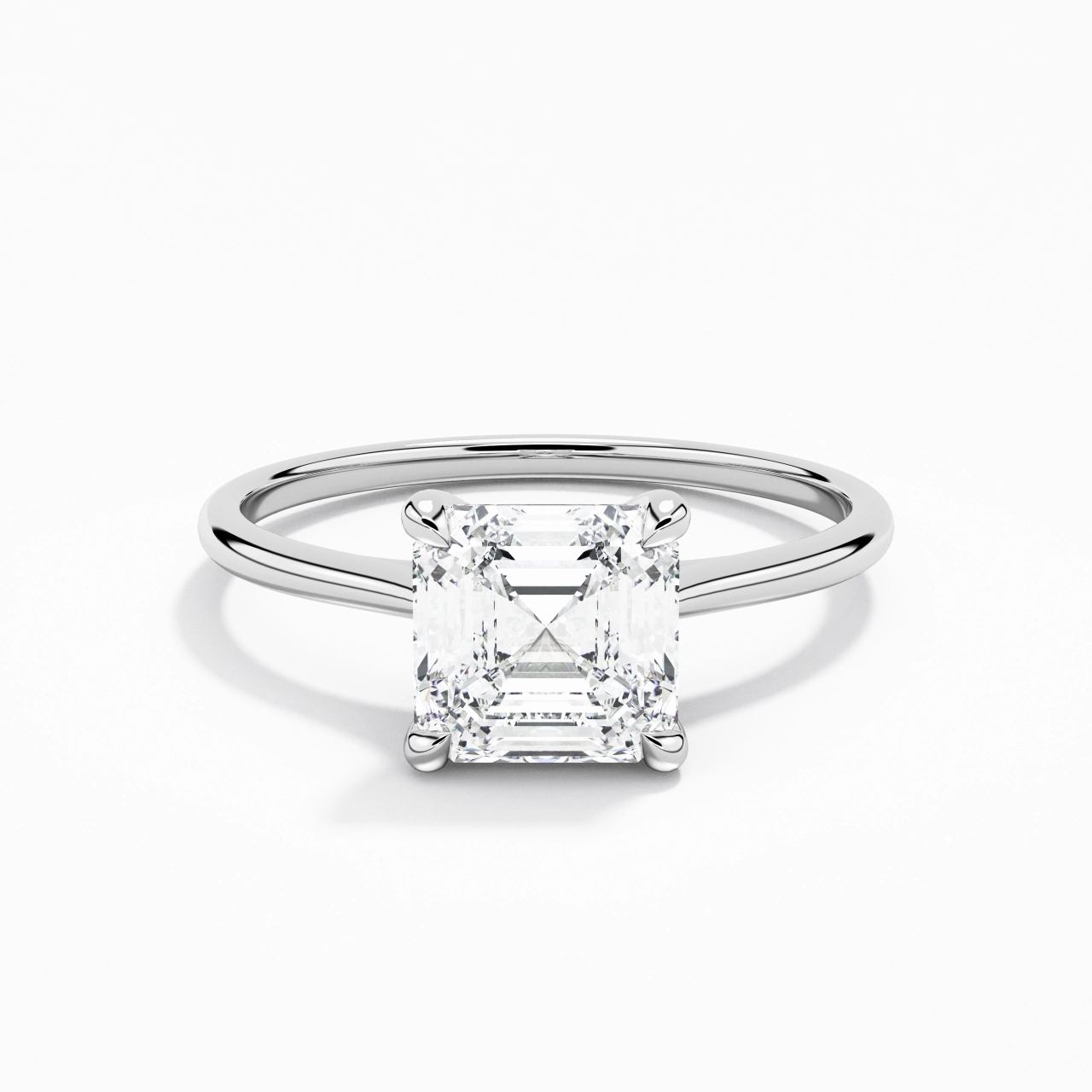 Plated Classic Engagement Ring