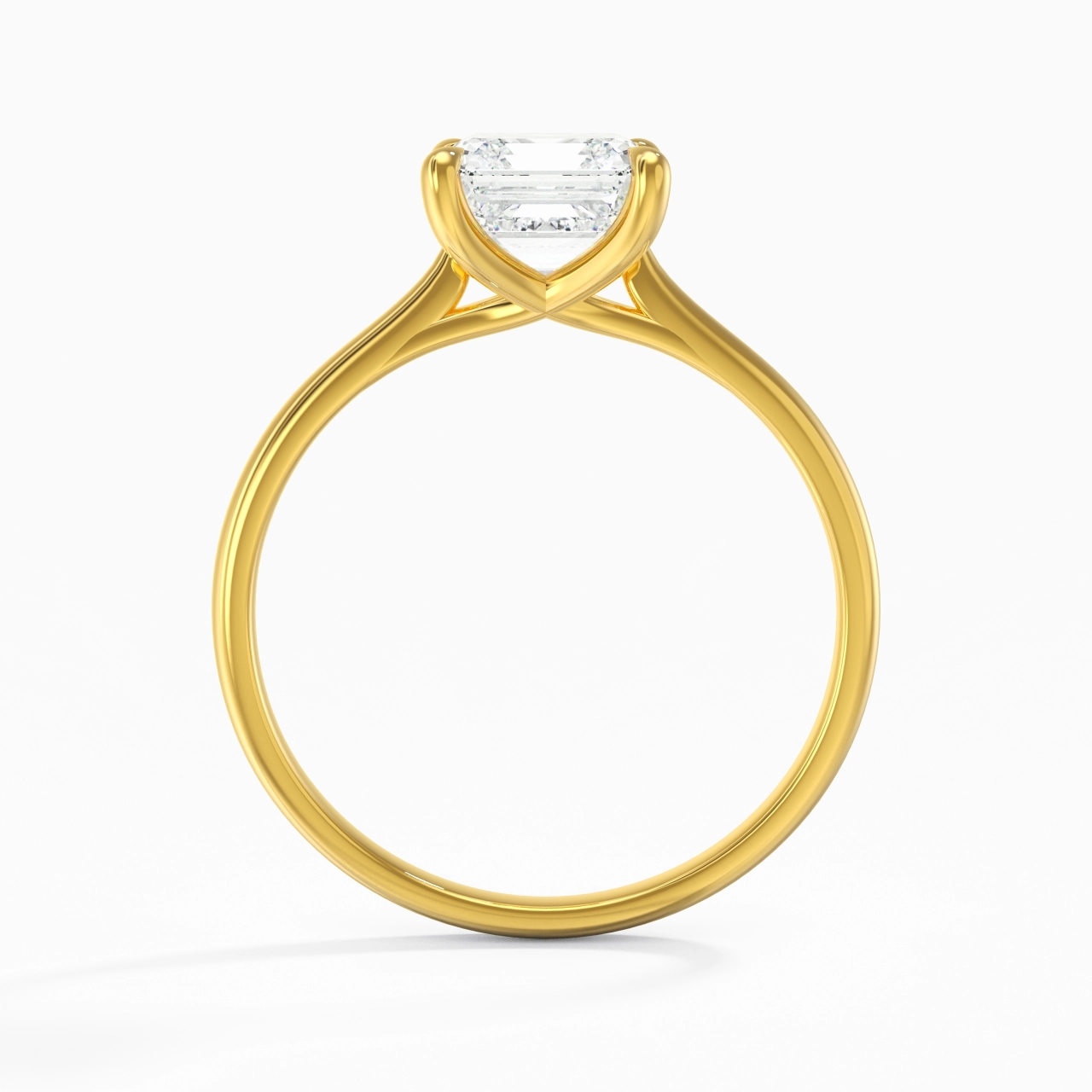 Plated Classic Engagement Ring