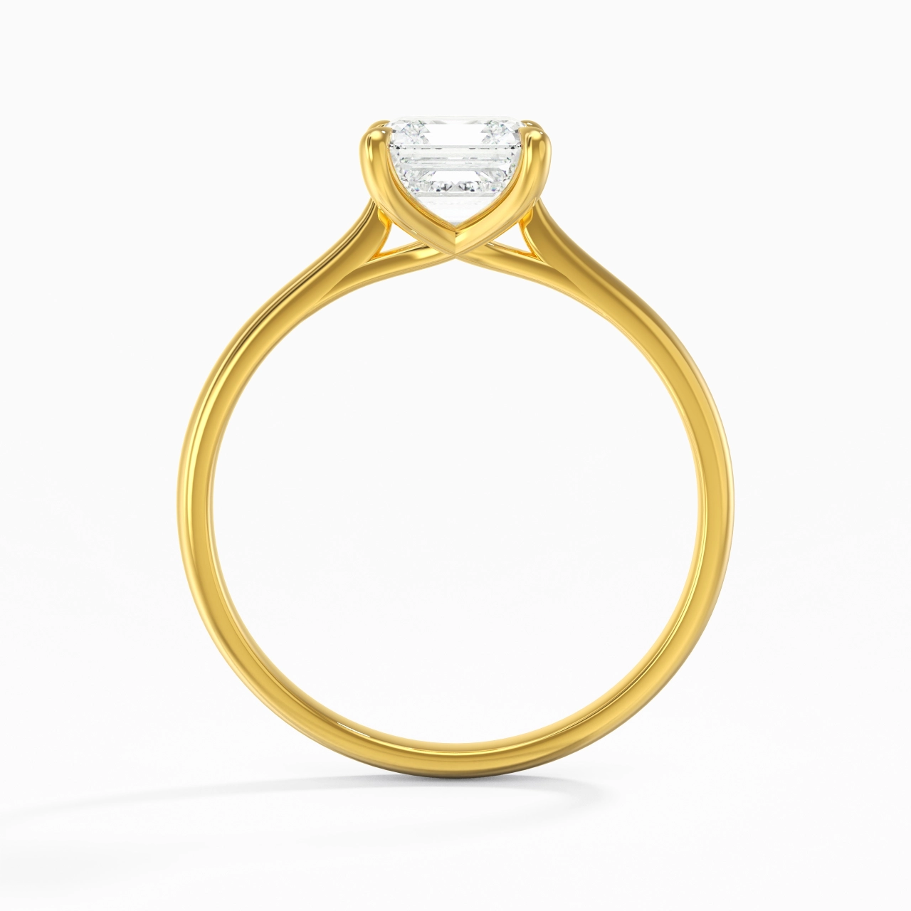 Plated Classic Engagement Ring