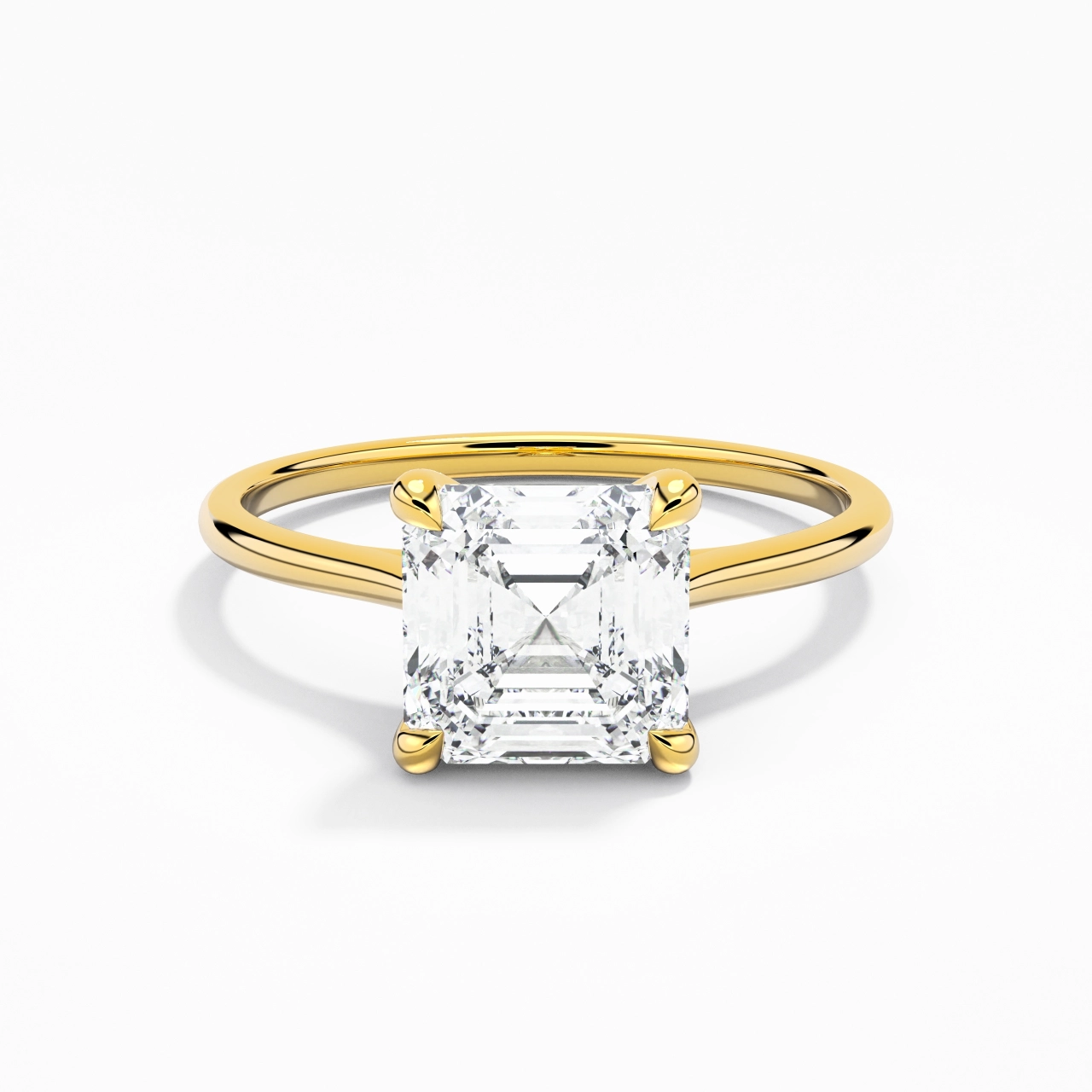 Plated Classic Engagement Ring