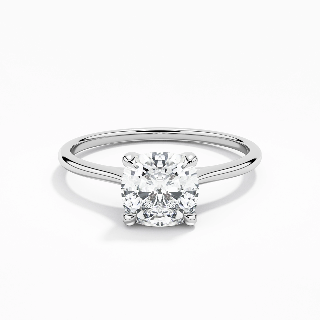 Plated Classic Engagement Ring