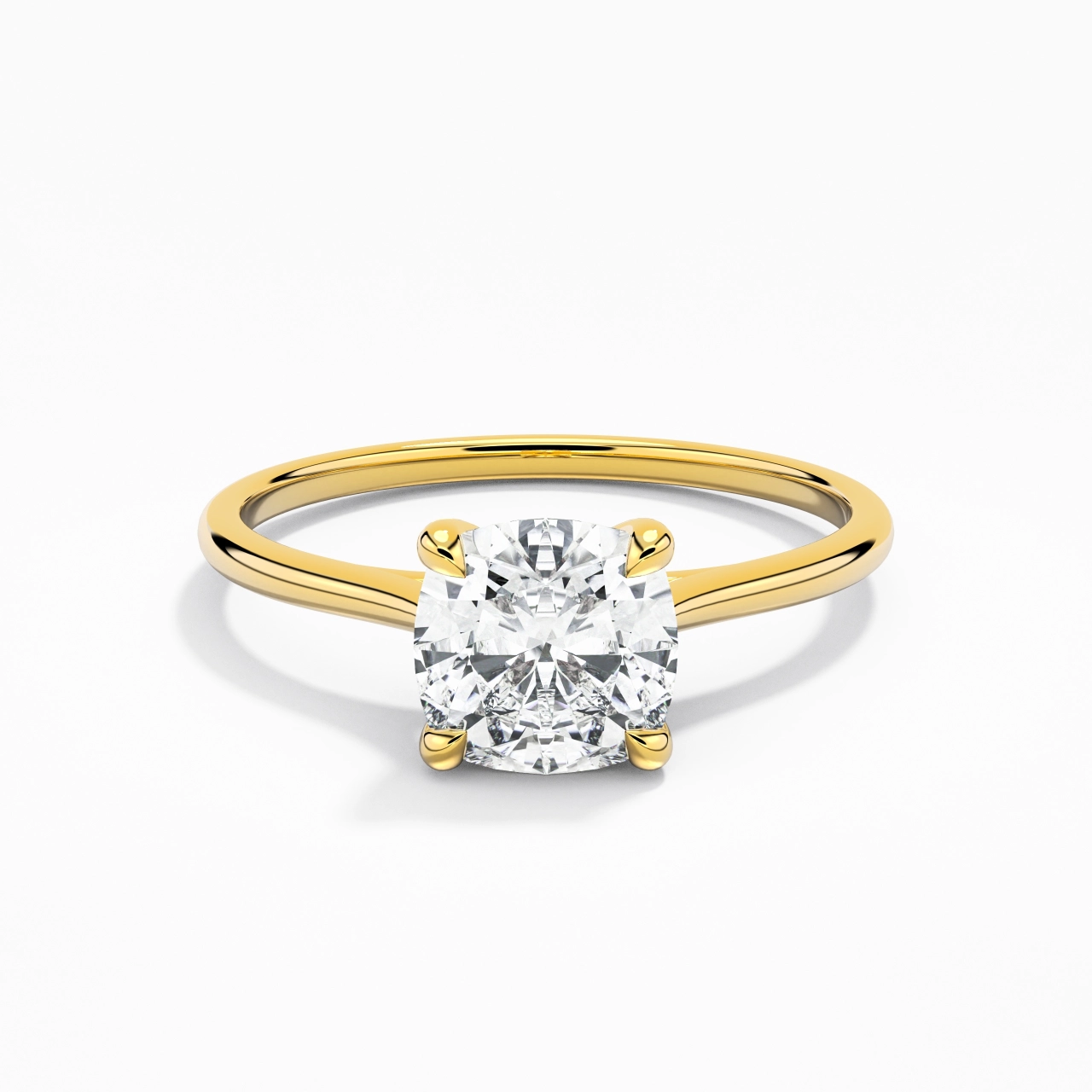 Plated Classic Engagement Ring