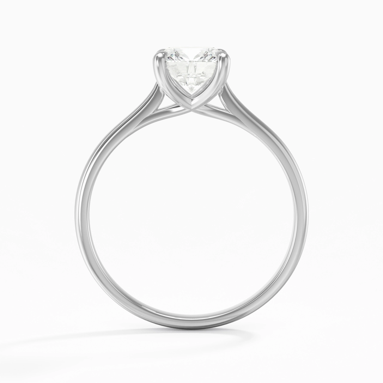 Plated Classic Engagement Ring