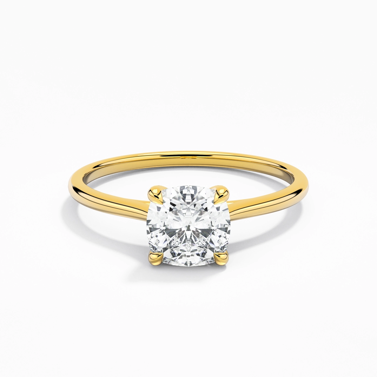 Plated Classic Engagement Ring