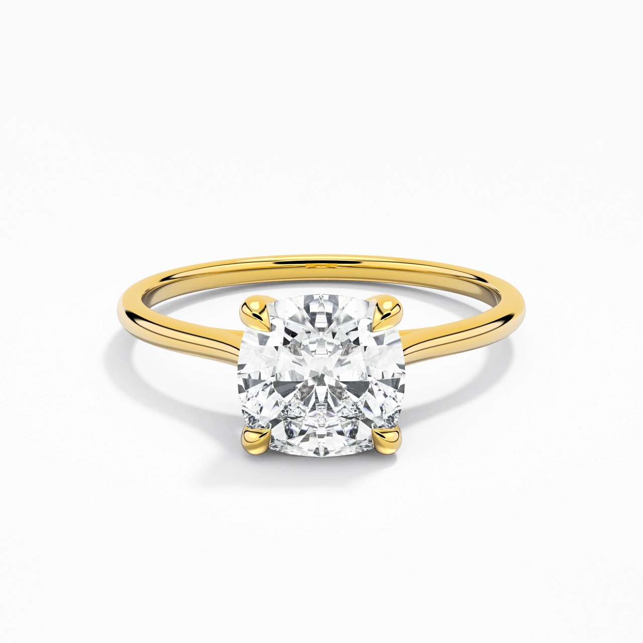 Plated Classic Engagement Ring