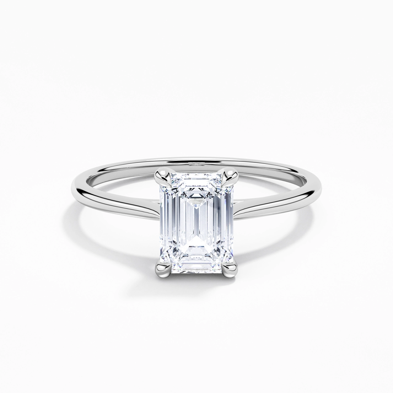 Plated Classic Engagement Ring