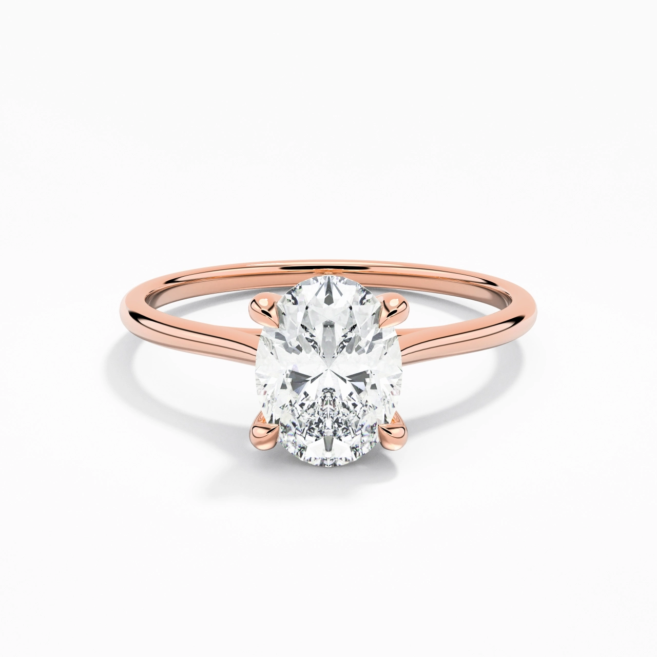 Plated Classic Engagement Ring