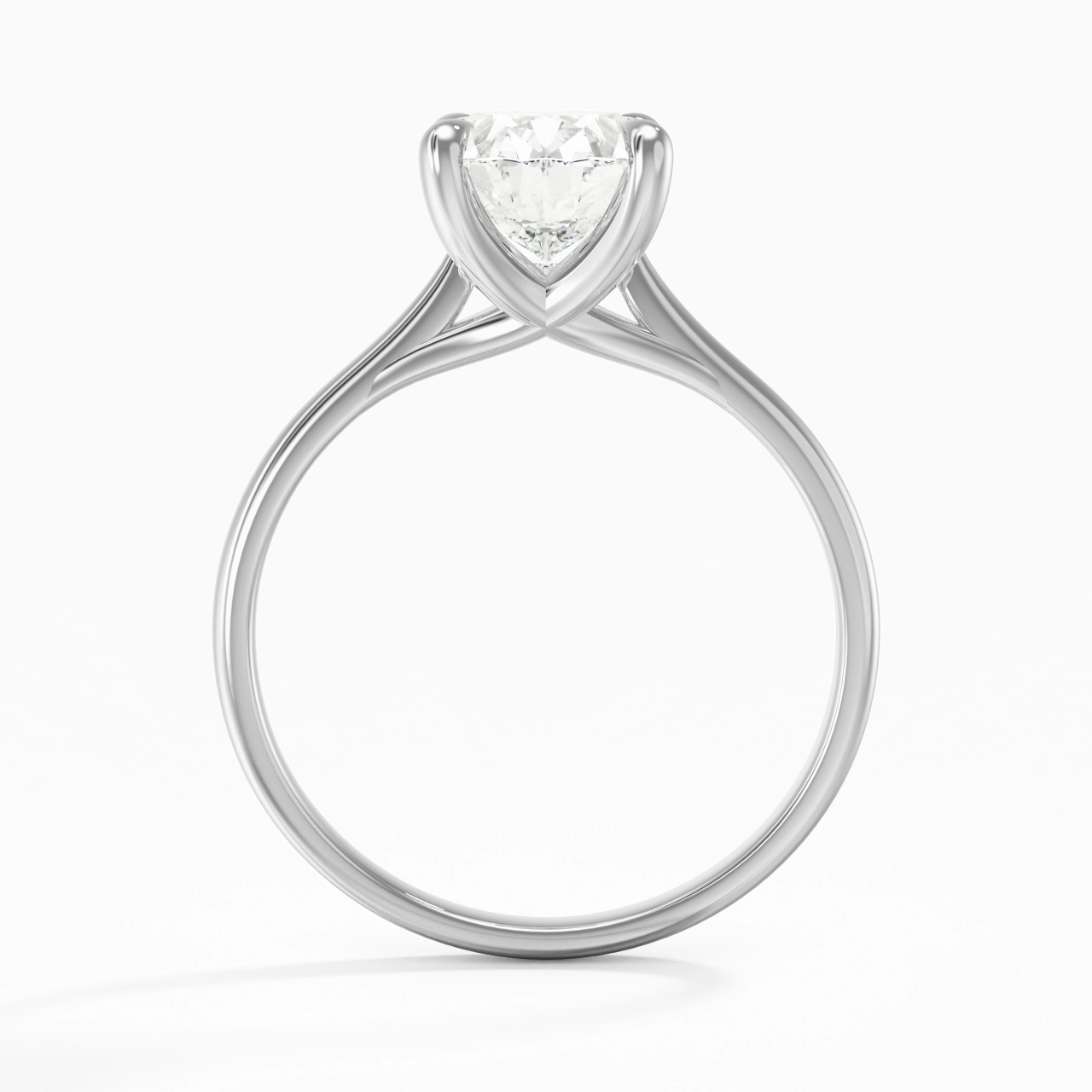 Plated Classic Engagement Ring