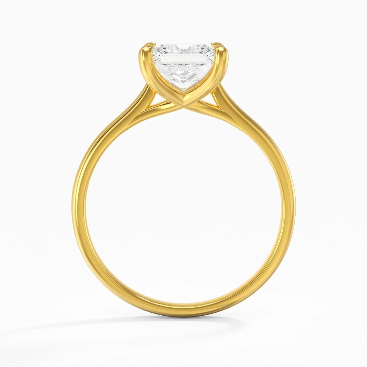 Plated Classic Engagement Ring