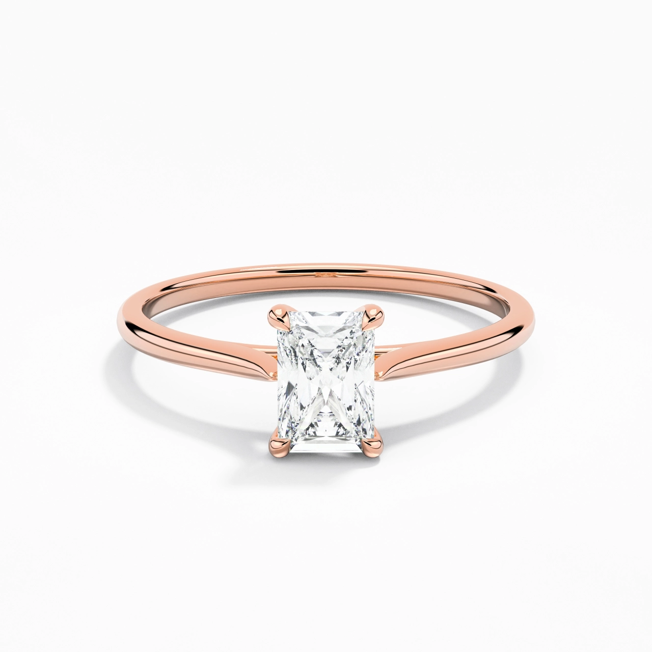 Plated Classic Engagement Ring