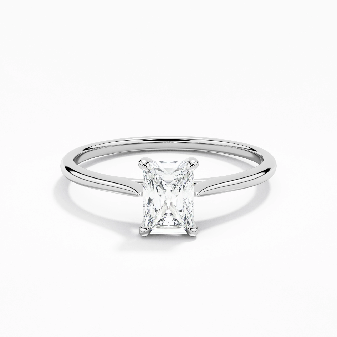 Plated Classic Engagement Ring