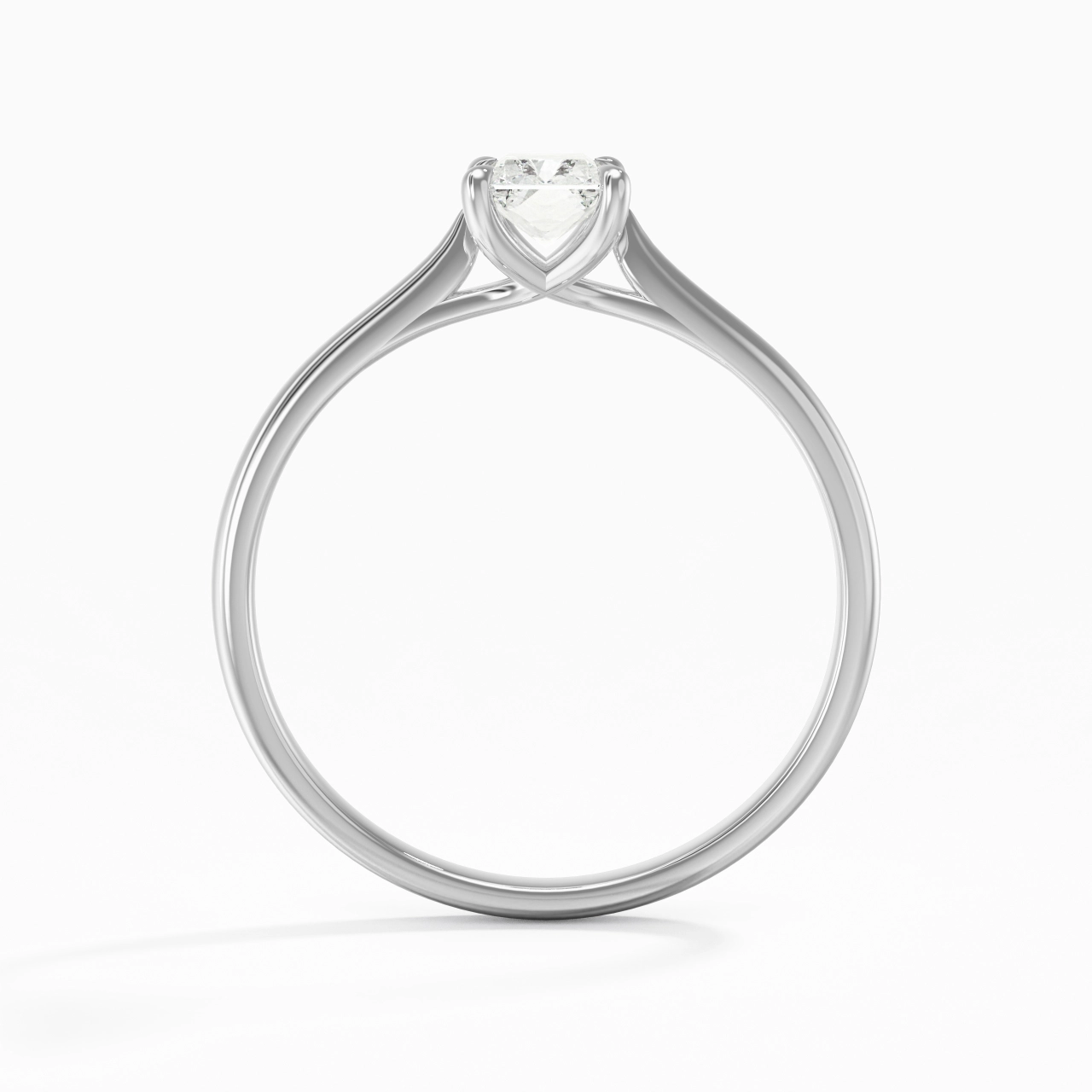 Plated Classic Engagement Ring