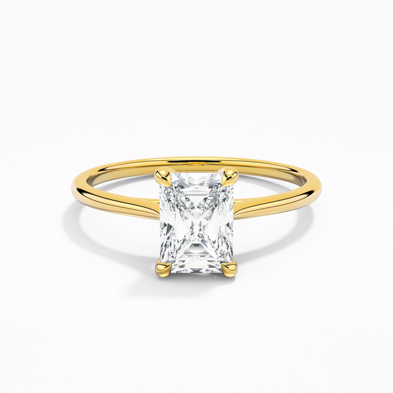 Plated Classic Engagement Ring