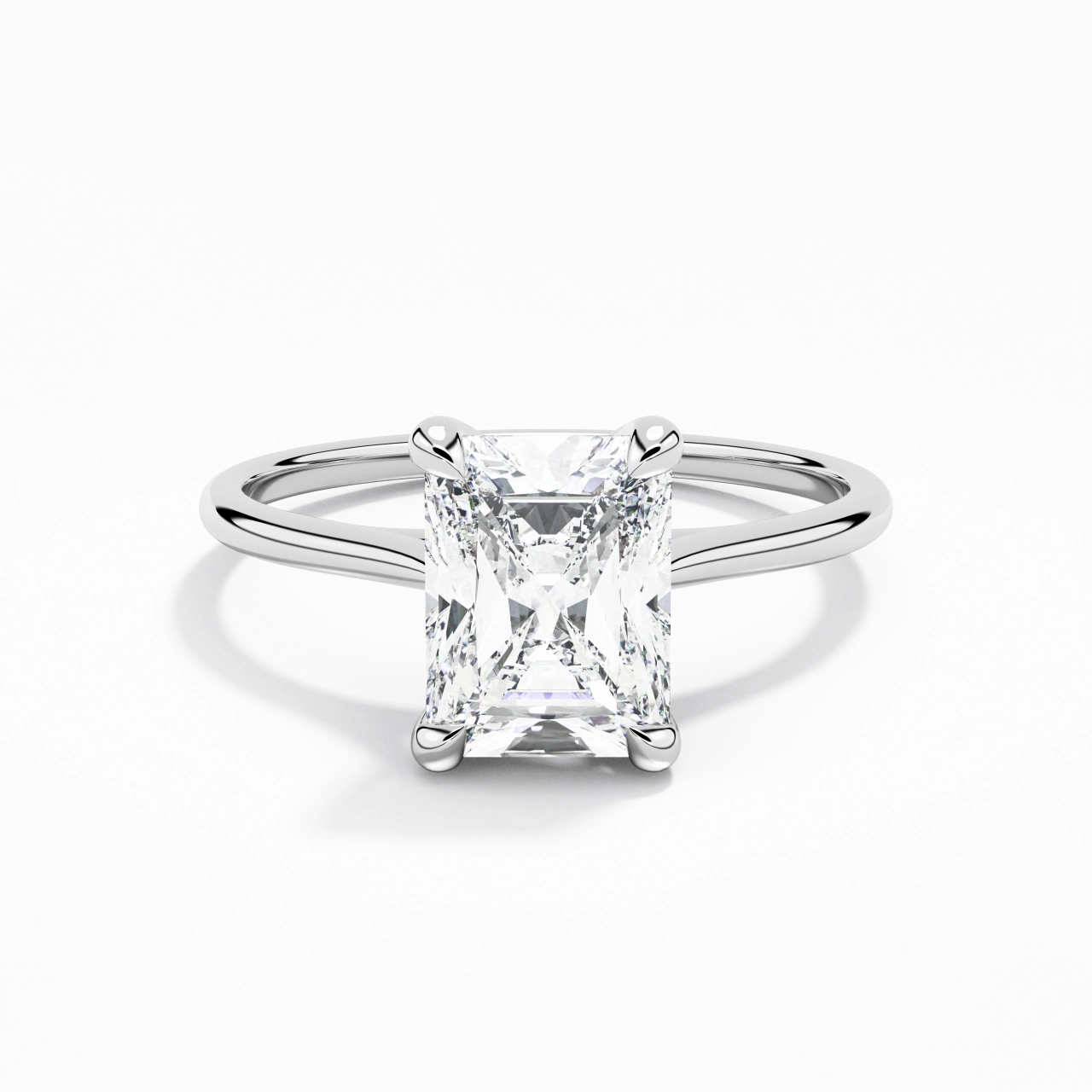 Plated Classic Engagement Ring