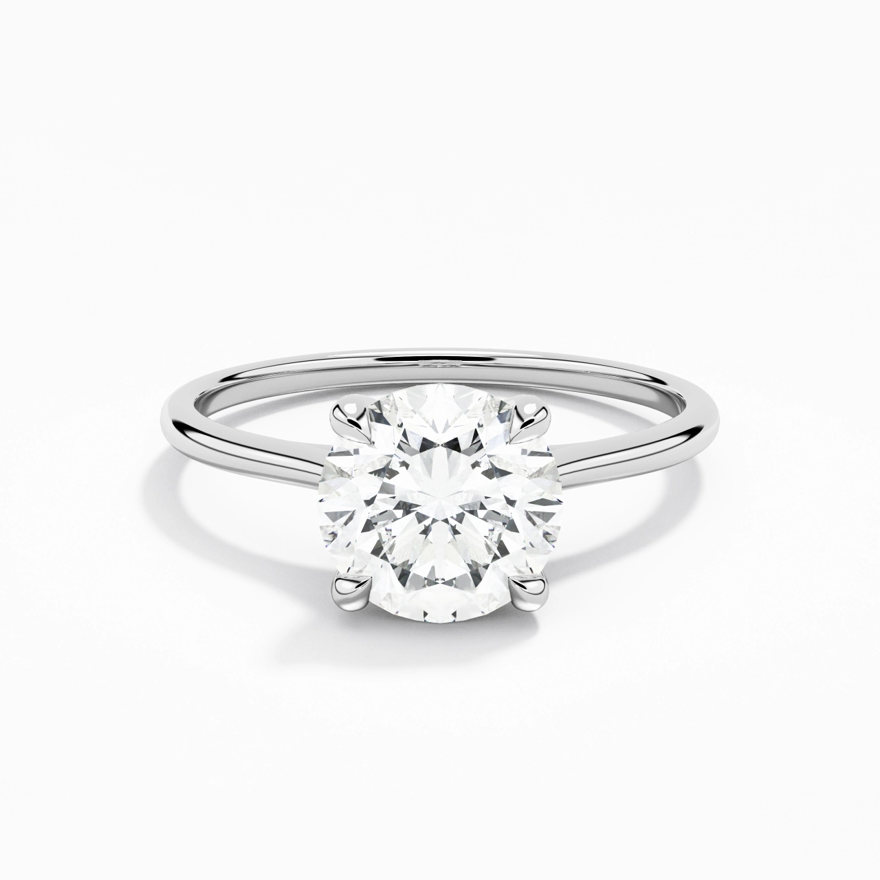 Plated Classic Engagement Ring