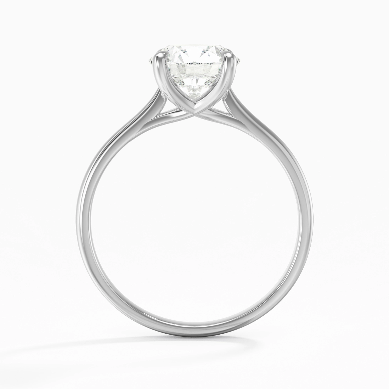 Plated Classic Engagement Ring