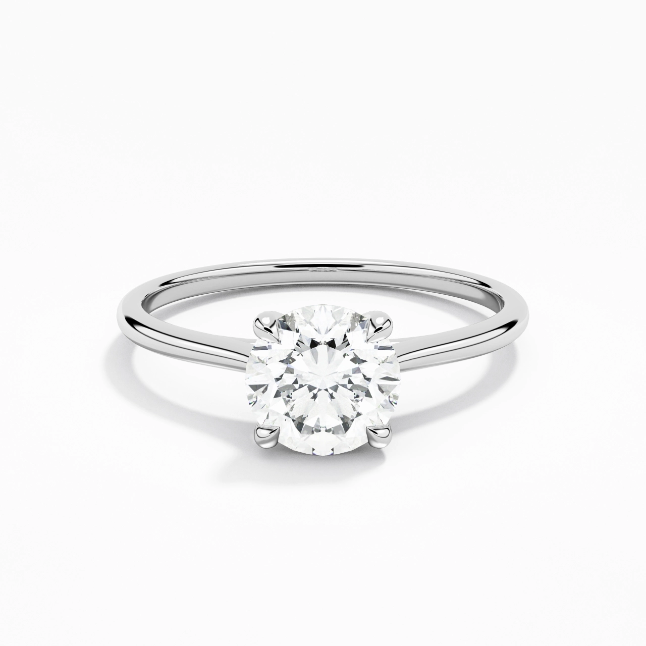 Plated Classic Engagement Ring