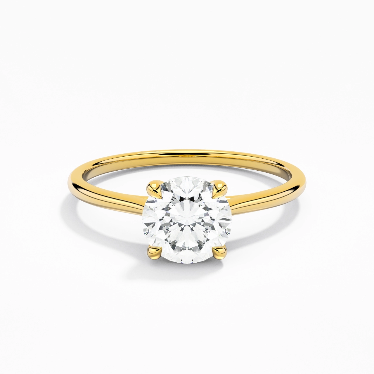 Plated Classic Engagement Ring