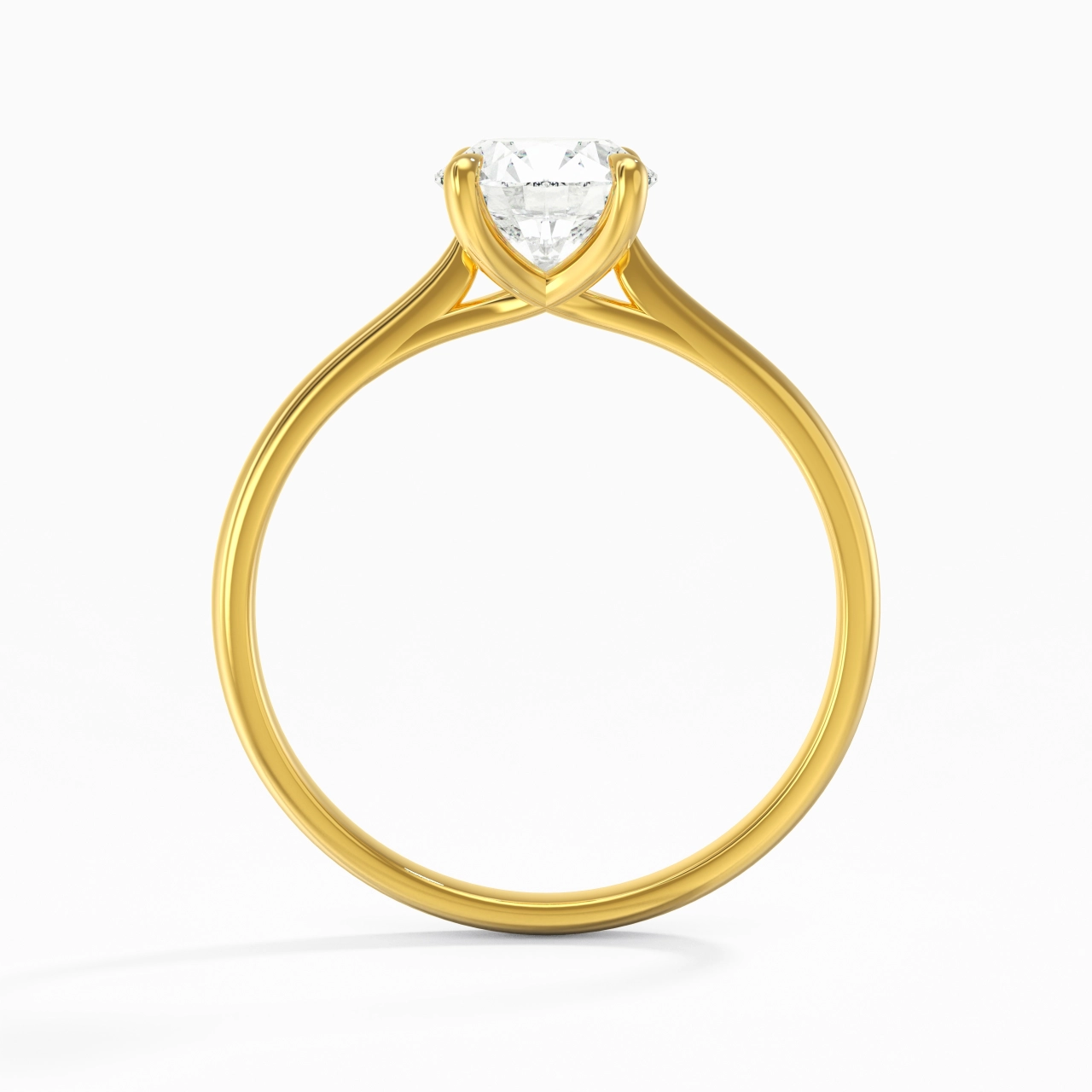 Plated Classic Engagement Ring