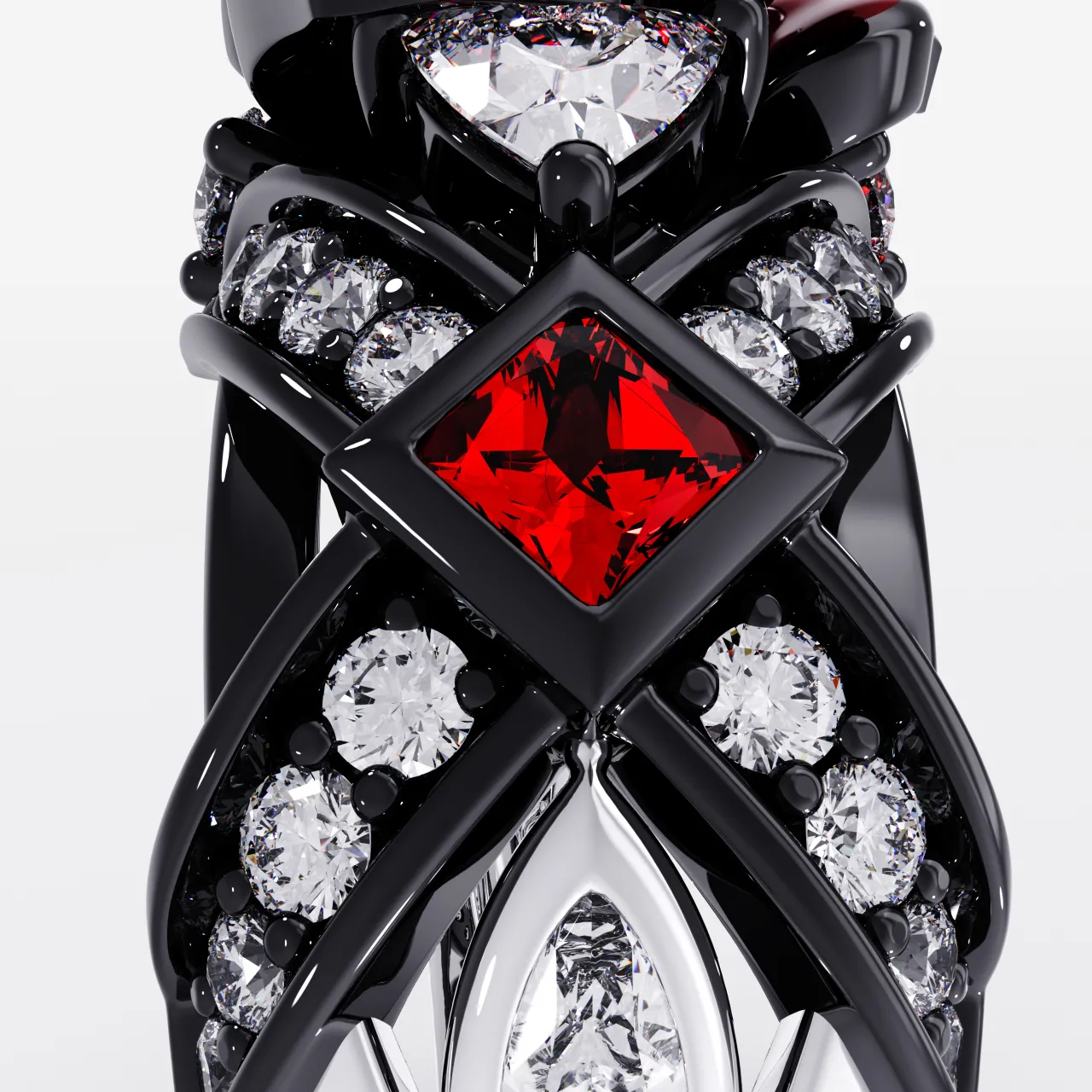 Nature Unique Rose Bague