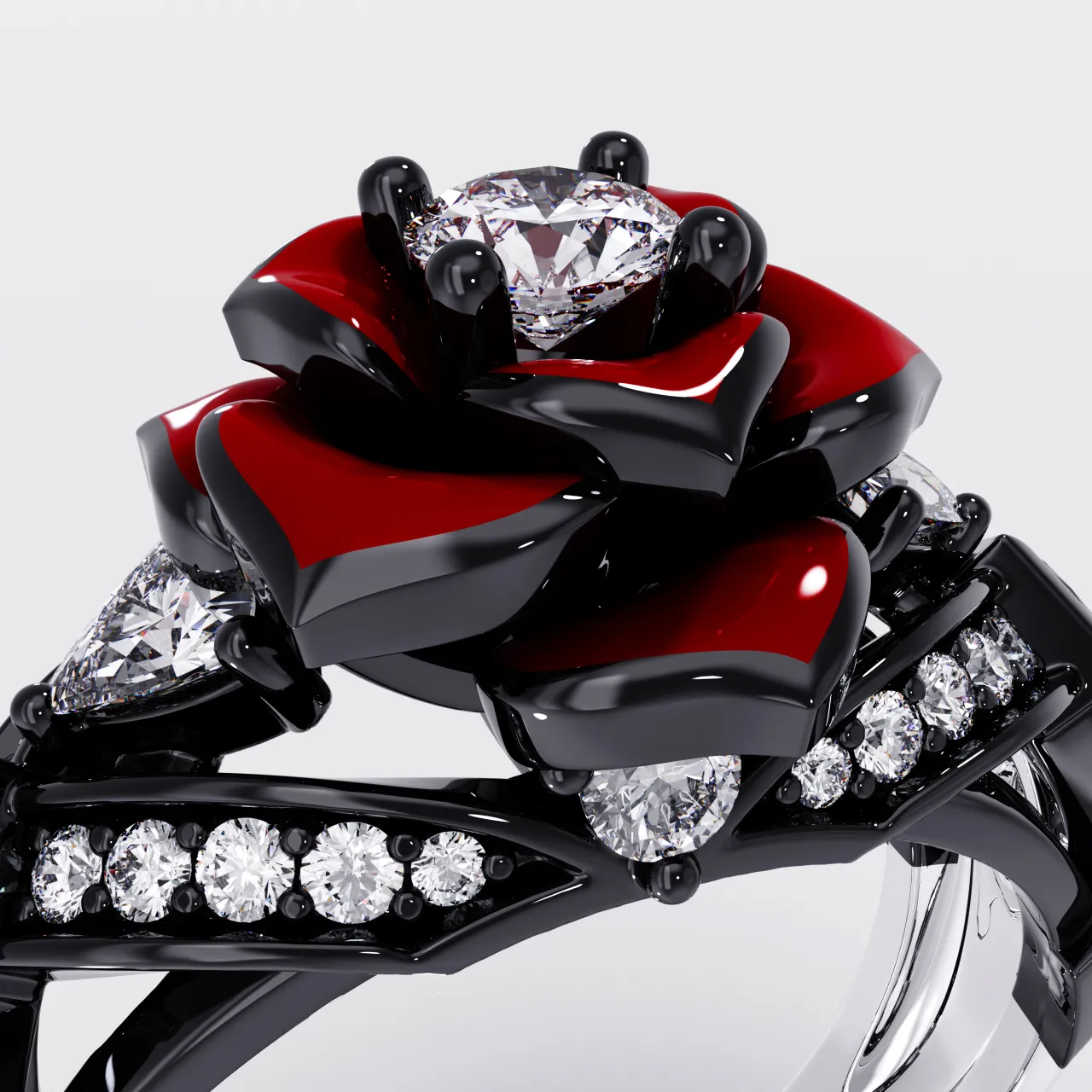 Nature Unique Rose Bague