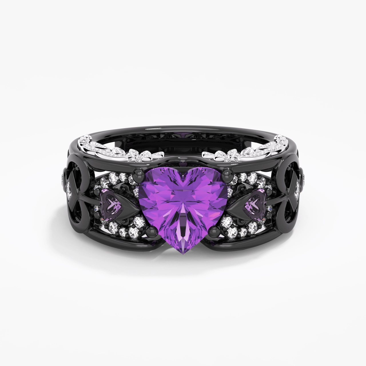 Gothique Flèche Aile Bague