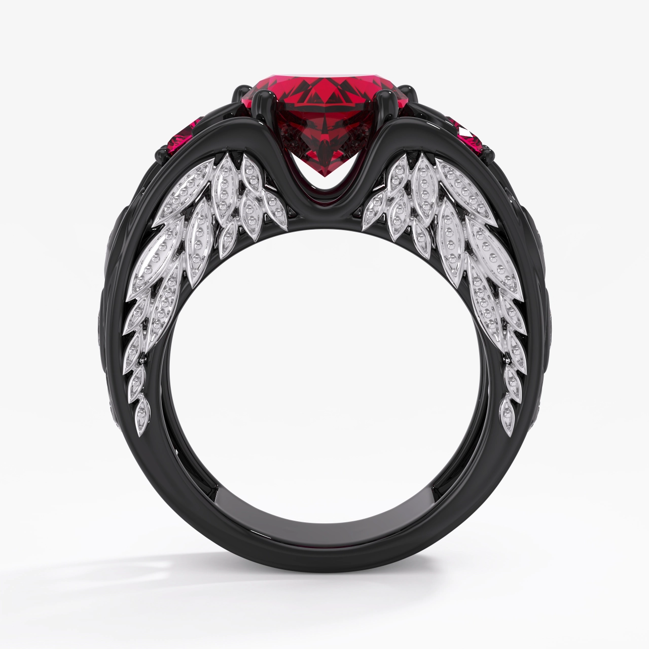 Vintage Arrow Wing Ring