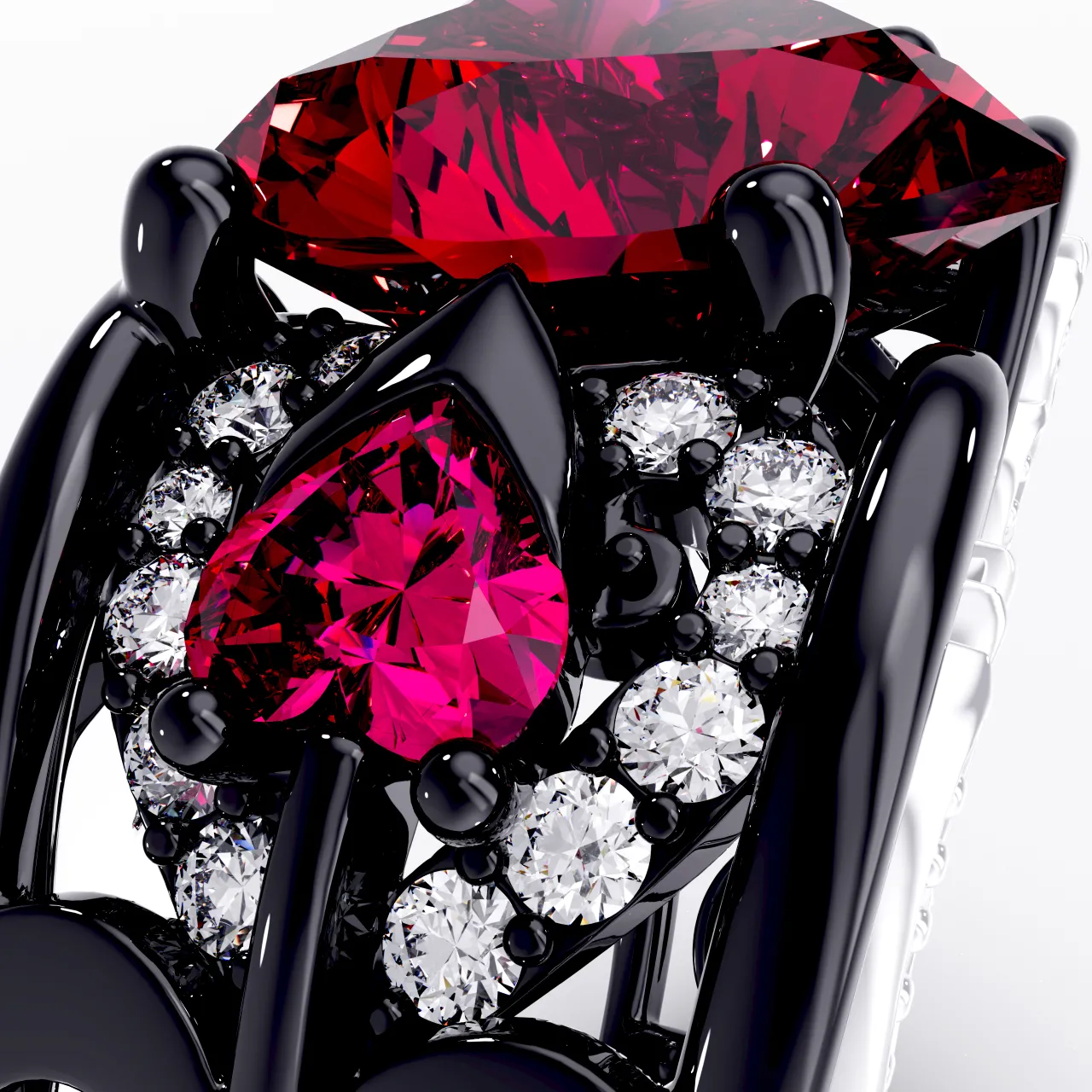 Vintage Arrow Wing Ring