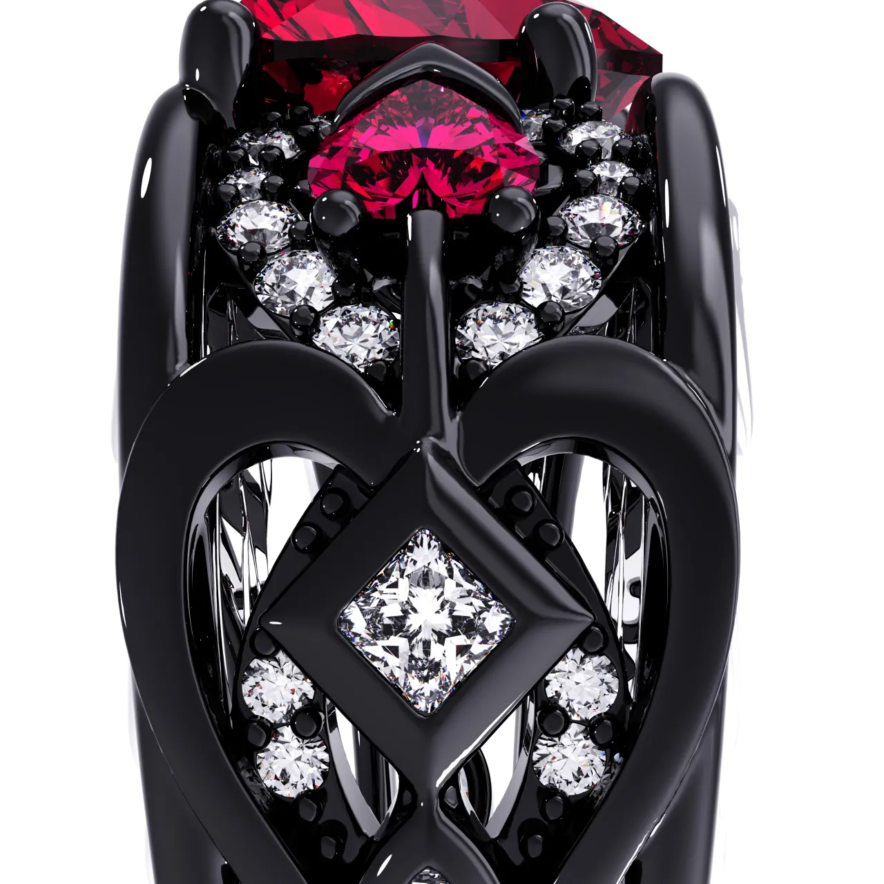 Vintage Arrow Wing Ring