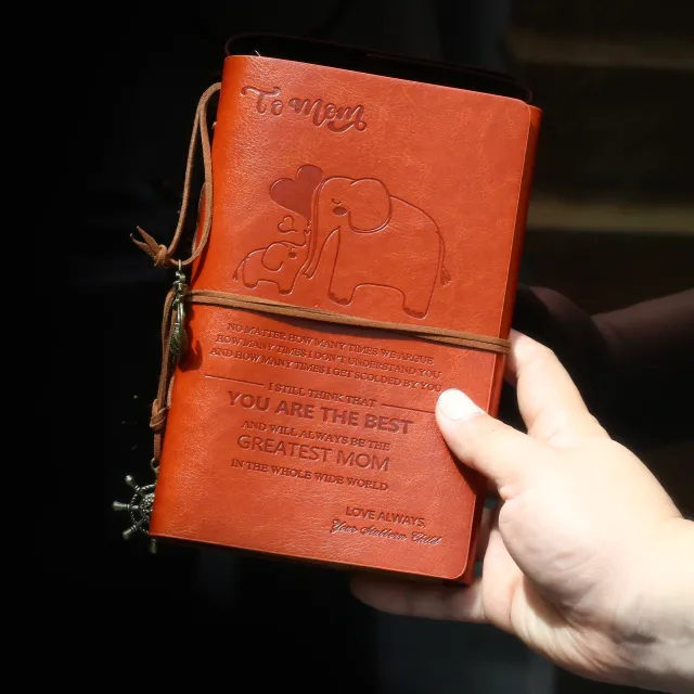 Elephant Embossed Notebook