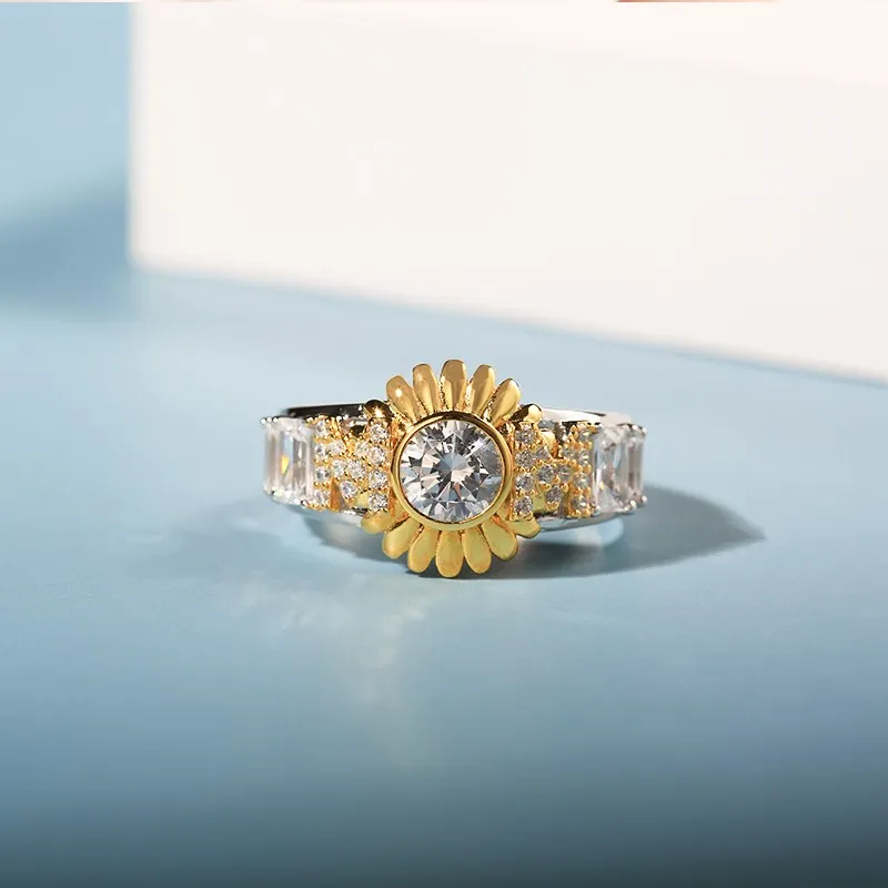 Vancaro sale sunflower ring