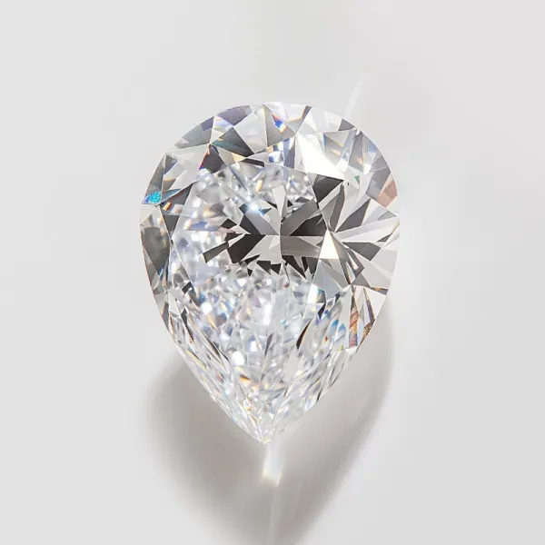 Diamant cultivé en laboratoire poire de 1,10 carat