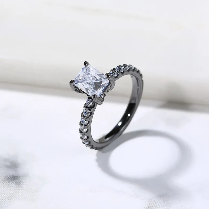 Hidden Halo Engagement Ring 1.50ct Cubic Zirconia