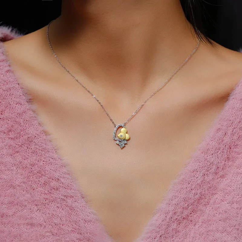 Simple Mouse Pendant Necklace