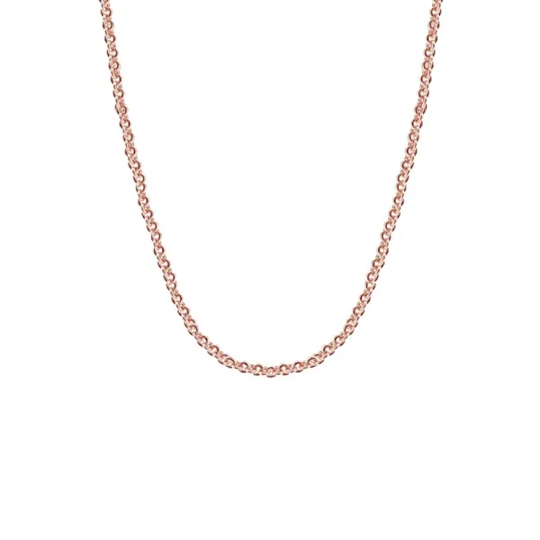 Dainty 18K Rose Gold Plated Chain Necklace