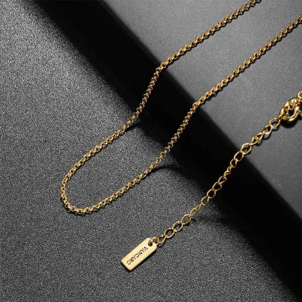 Classic 14K Gold Plated Chain Necklace
