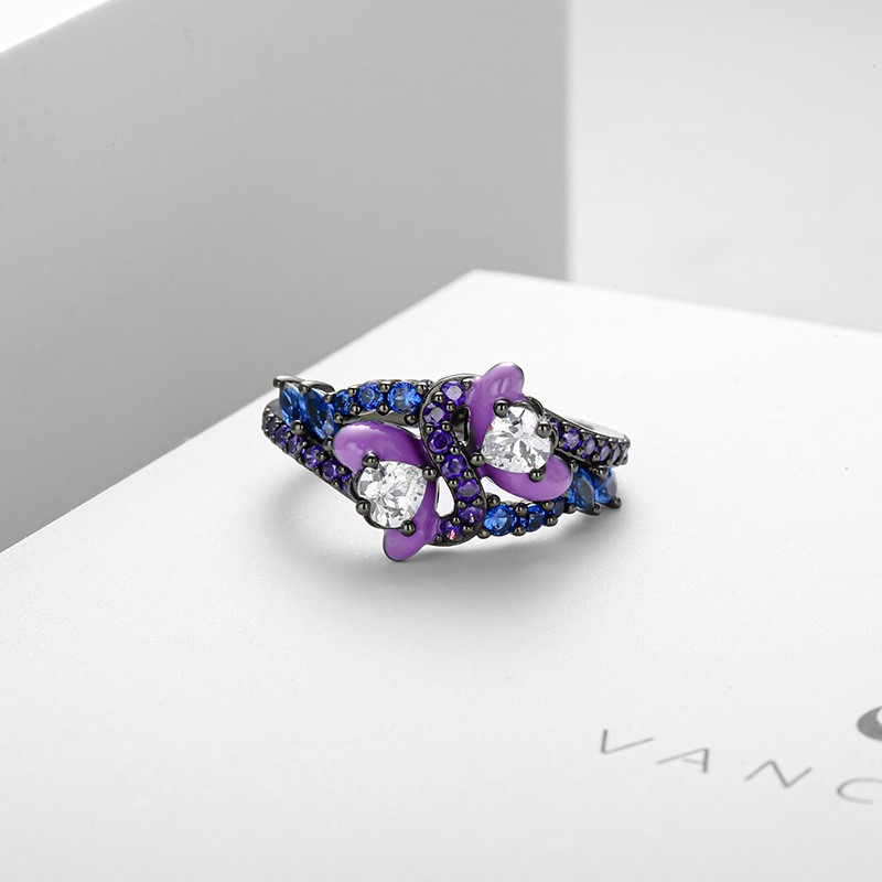vancaro butterfly ring