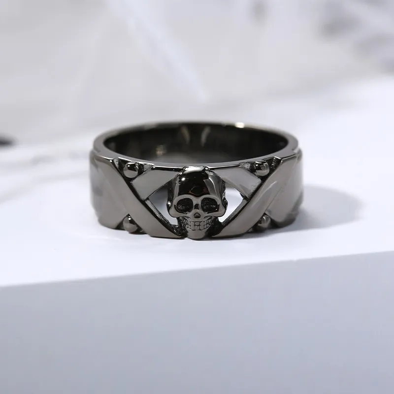 Gothic Skull Ring For Men