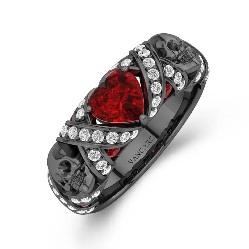 Rouge Grenat Zircon cubique Alliance